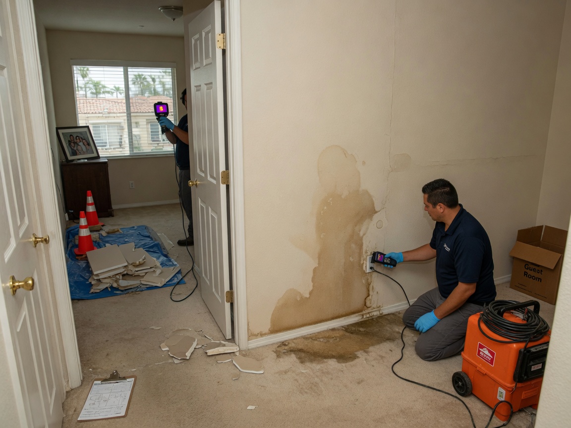 Handling Water Damage in Irvine Condos and Townhomes with Shared Walls