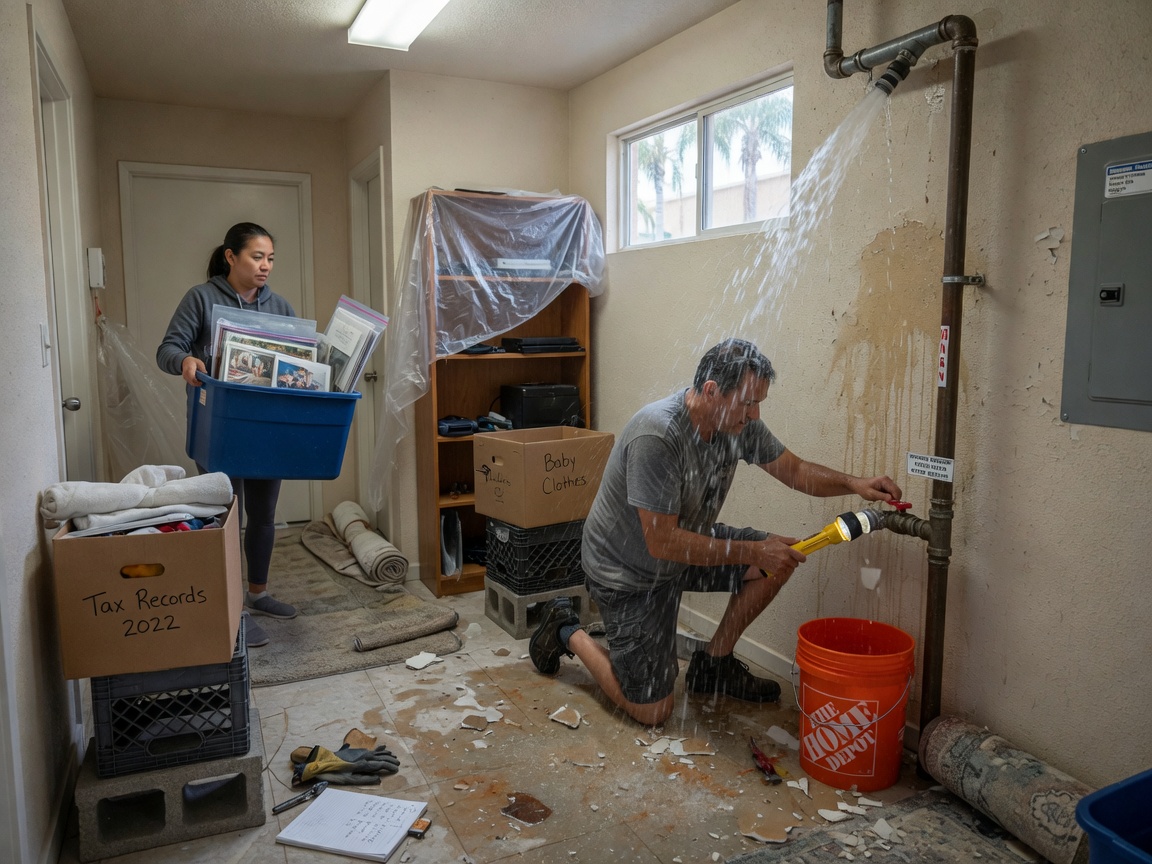 How to Shut Off Water and Protect Belongings During an Irvine Pipe Burst