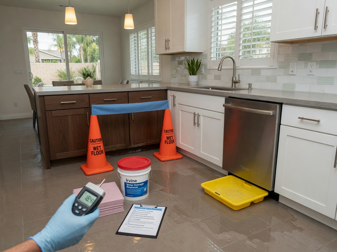 Preventing Secondary Damage from Appliance Leaks in Irvine Kitchens