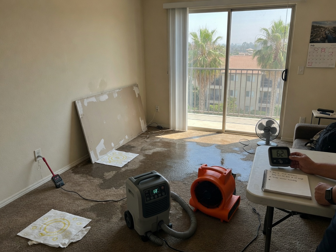 What Irvine Residents Should Know About Humidity and Drying Times