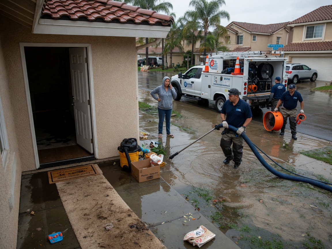When to Call for Professional Water Extraction After Irvine Flash Flooding